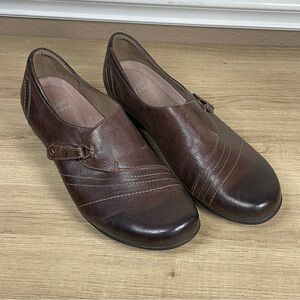 Dansko Franny Brown Leather Loafer - EU42